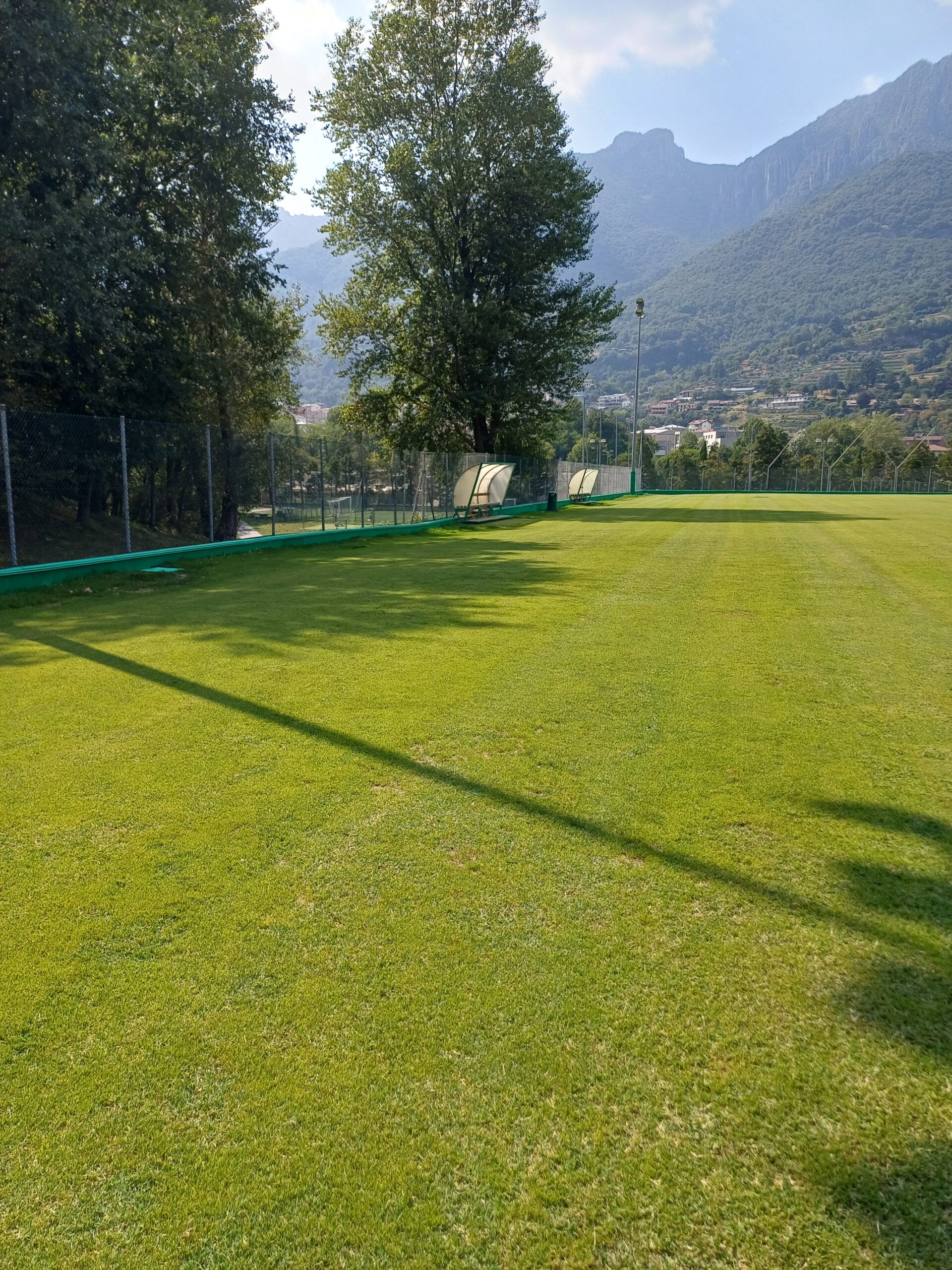 VALMADRERA, TERMINATI I LAVORI AL CAMPO DEL RIO TORTO: IMPIANTO PIÙ SICURO PER LA NUOVA STAGIONE