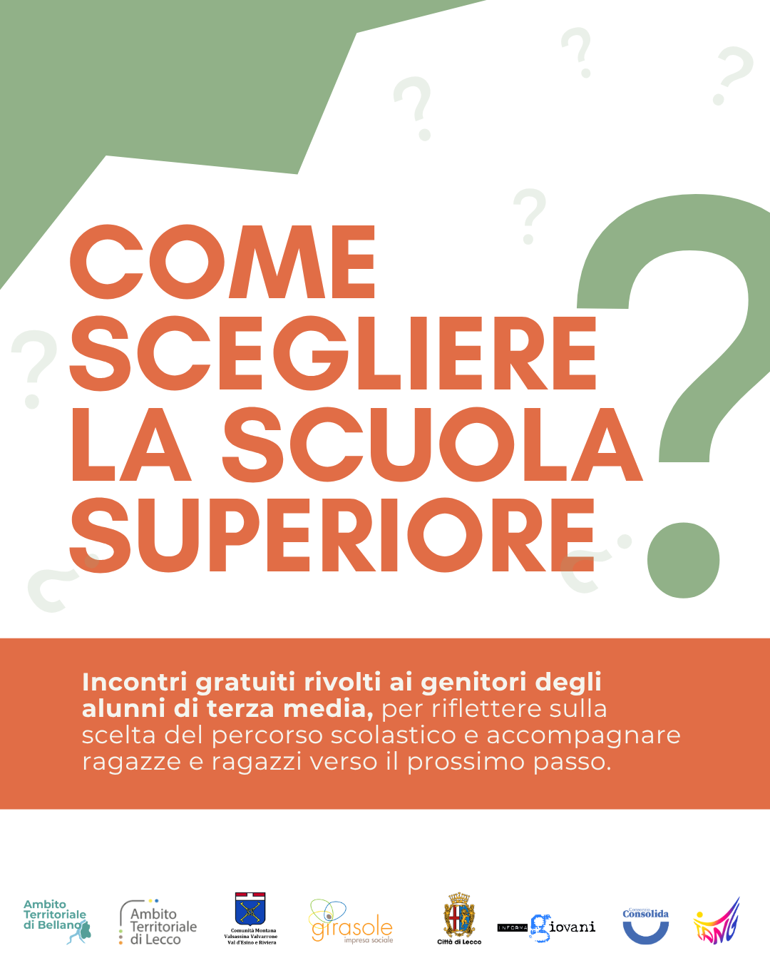 SCUOLA SUPERIORE: TRE INCONTRI ONLINE PER AIUTARE LE FAMIGLIE NELLA SCELTA