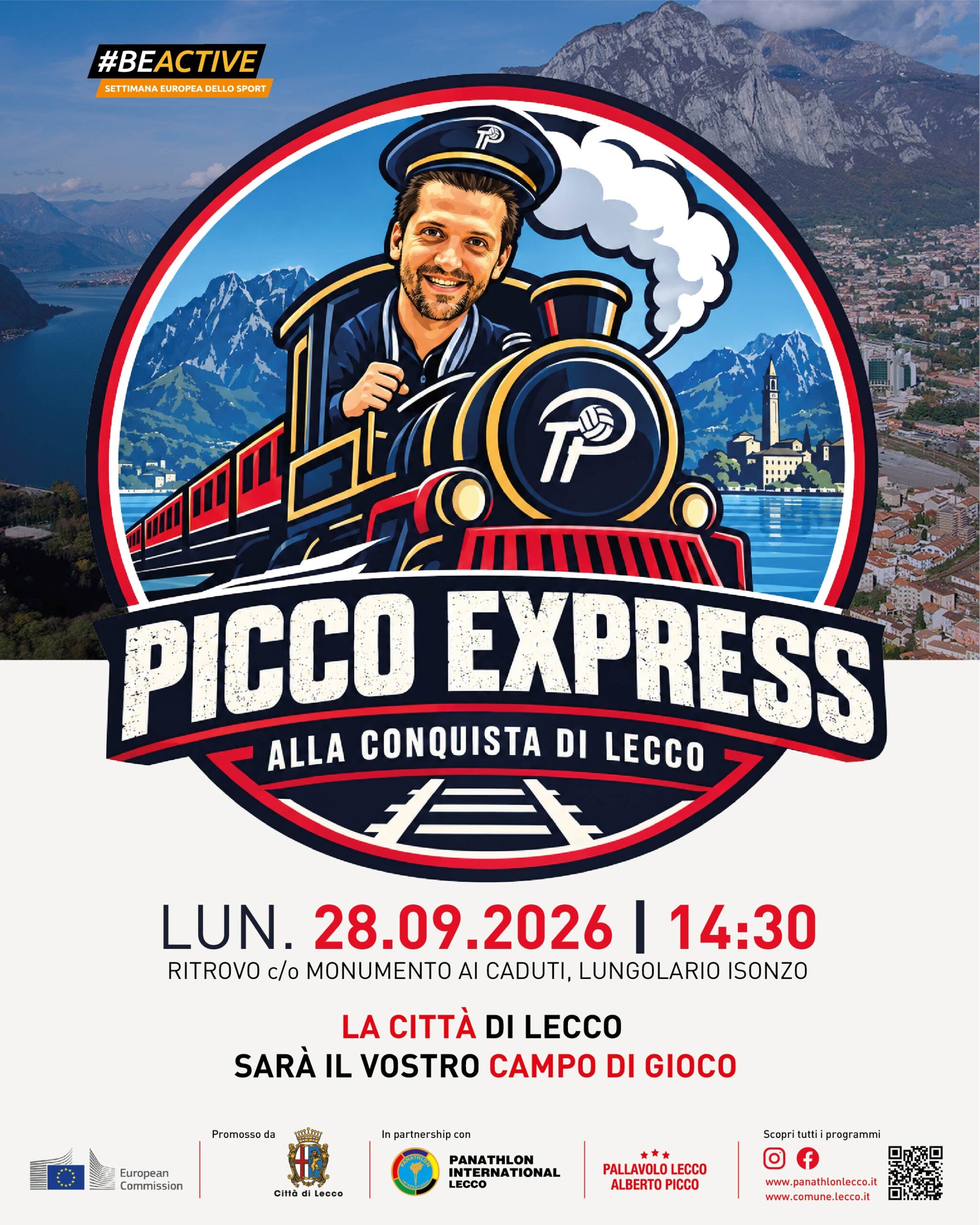 PICCO EXPRESS, ATLETE IN GARA TRA ENIGMI E PROVE ALLA SCOPERTA DI LECCO