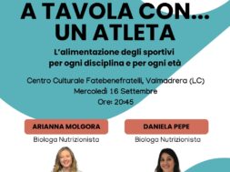 SERATA ALIMENTAZIONE SPORTIVA