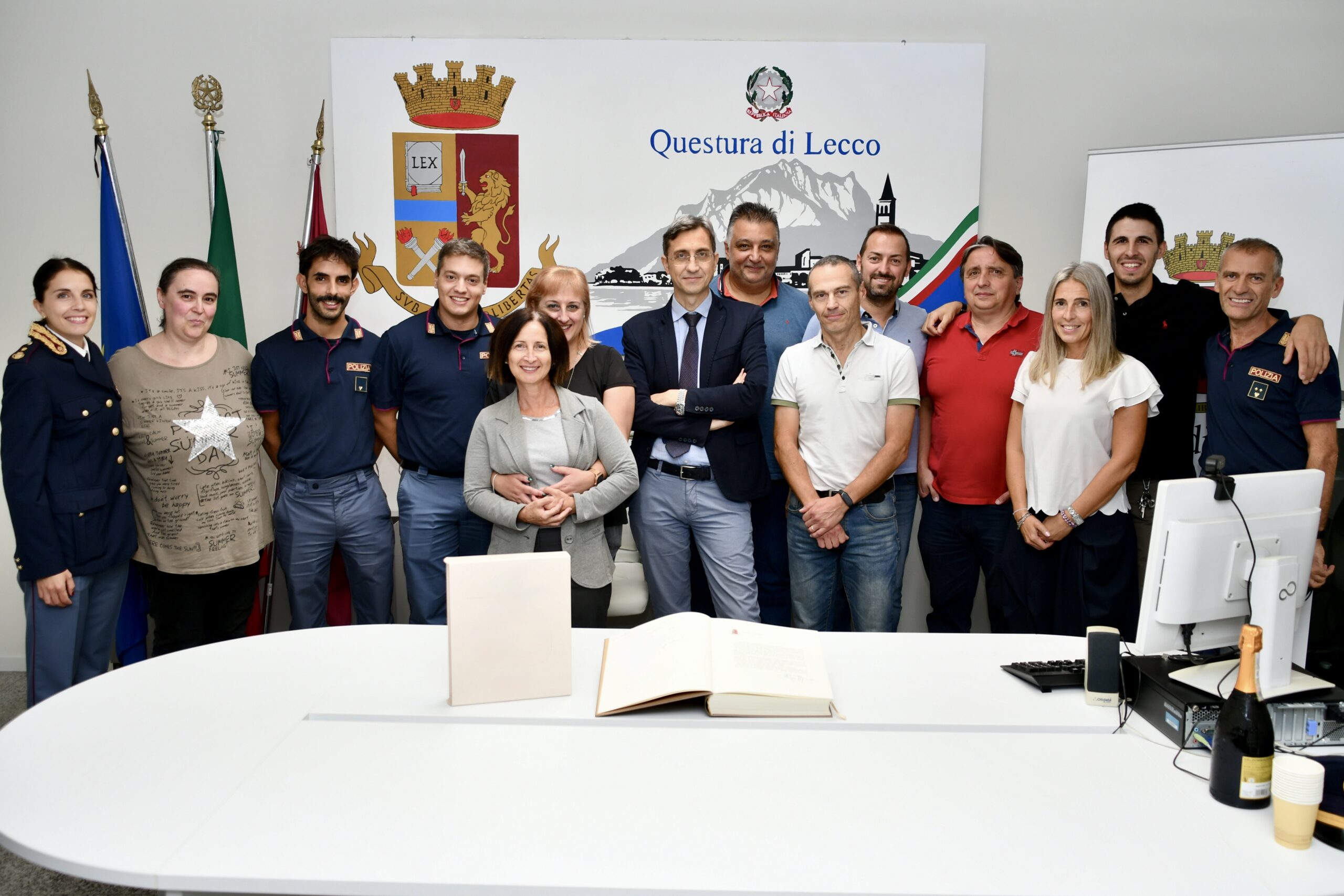 LECCO SALUTA IL VICARIO DEL QUESTORE LUCA ROCCO