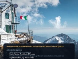 martedì 15 settembre 2026 Innovazione, sostenibilità e sicurezza dei rifugi d’alta quota