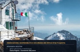 martedì 15 settembre 2026 Innovazione, sostenibilità e sicurezza dei rifugi d’alta quota