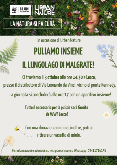 WWF LECCO, VOLONTARI IN CAMPO PER PULIRE IL LUNGOLAGO DI MALGRATE