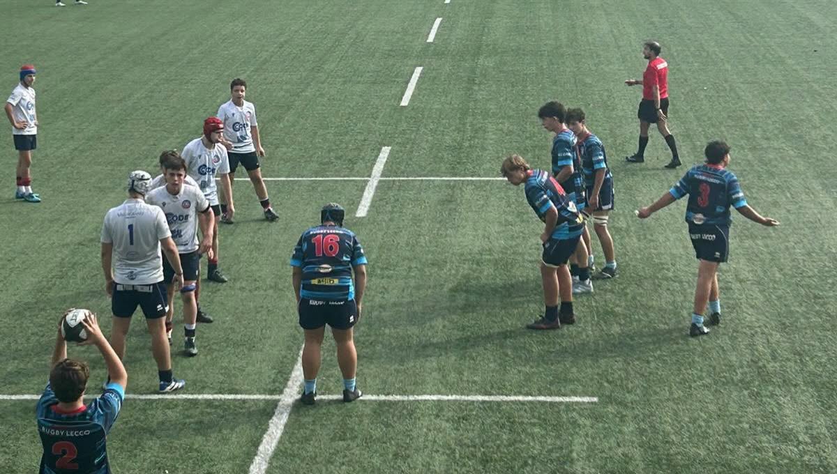 RUGBY LECCO, L’UNDER 16 TRAVOLGE ROVATO: VITTORIA IN TRASFERTA PER 54-31