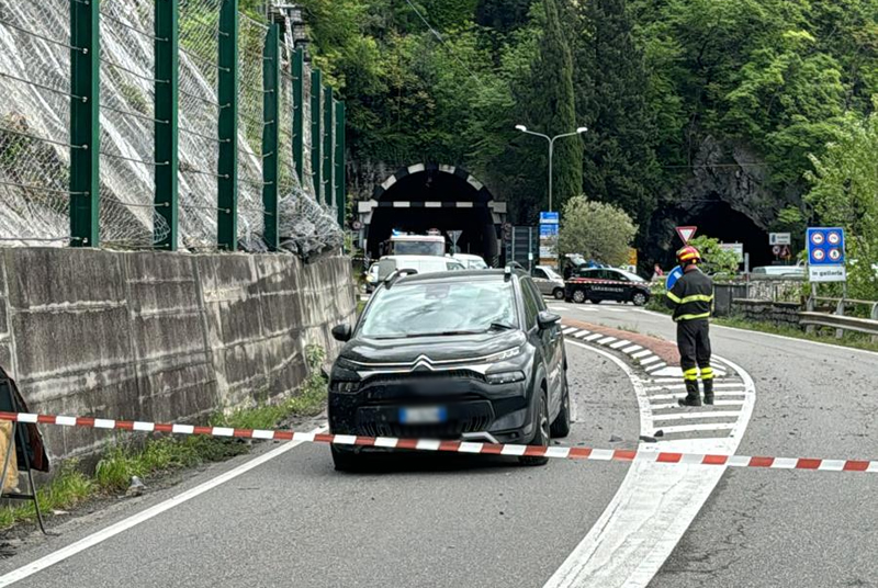 PERLEDO, DISTACCO DI ROCCE SULLA SP 72: SENSO UNICO ALTERNATO IN LOCALITA’ MALPENSATA
